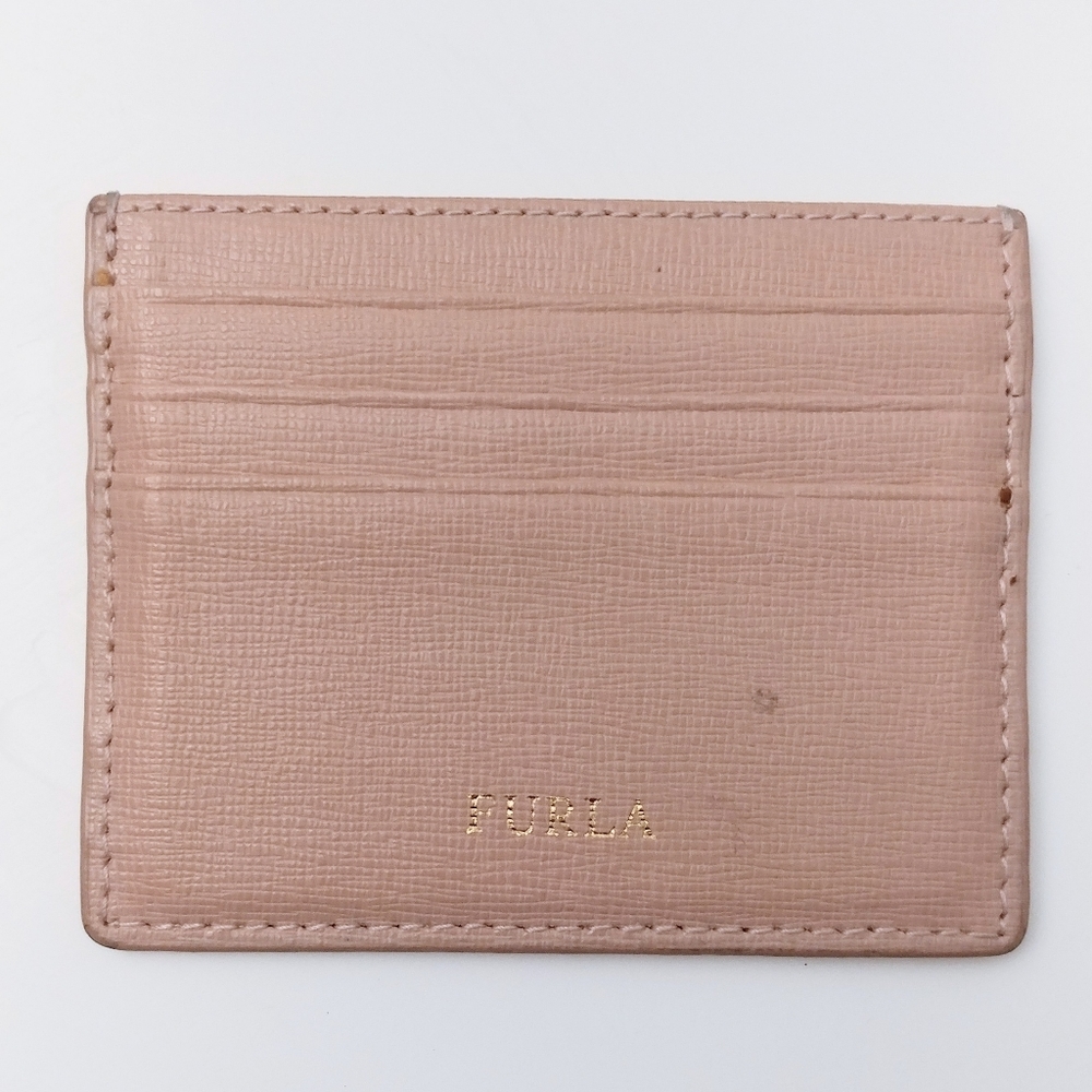 ⭐Furla Nude Leather Card Case